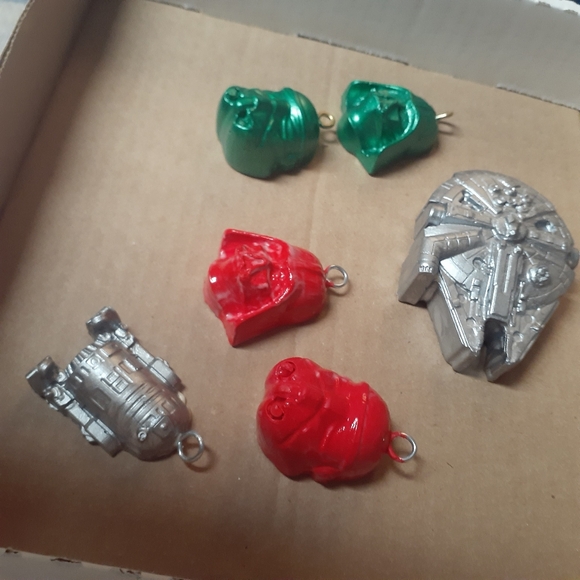 Star Wars Ornament Set Six Piece Set Hand Made - Picture 11 of 15